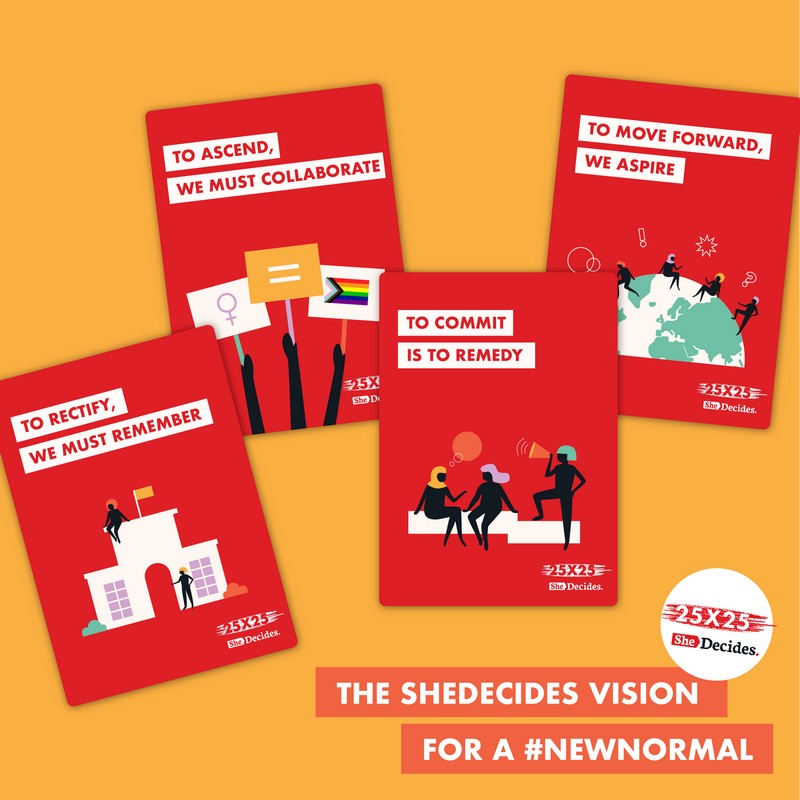 SheDecides branding and design by Crush Design