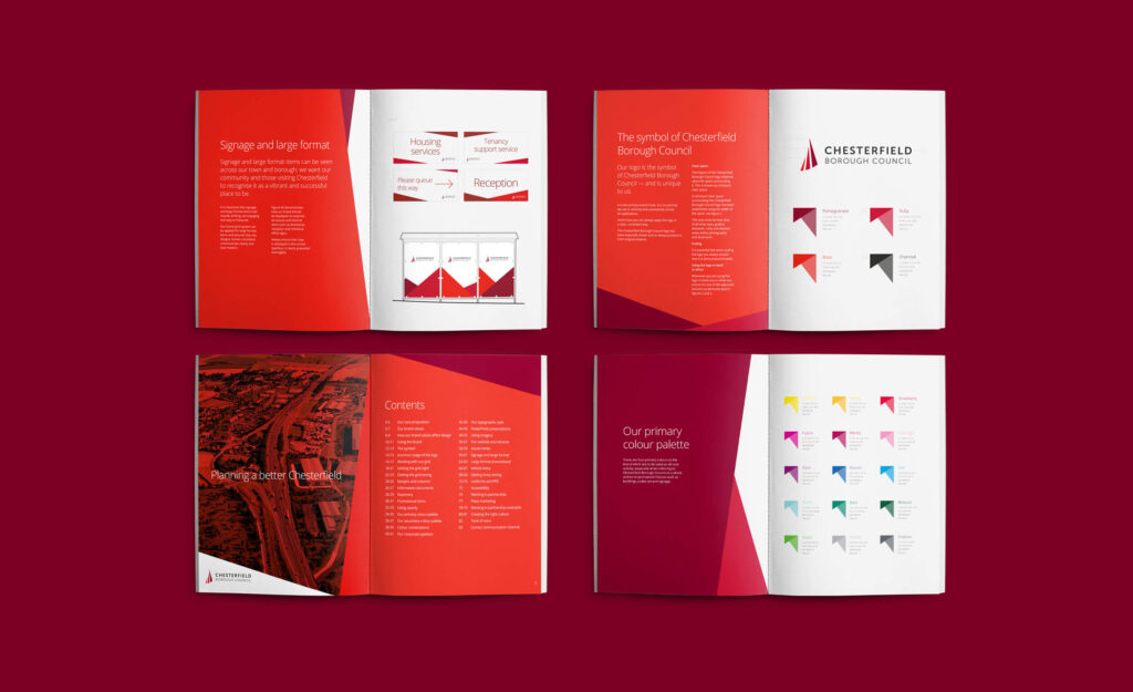 Chesterfield borough council brochure