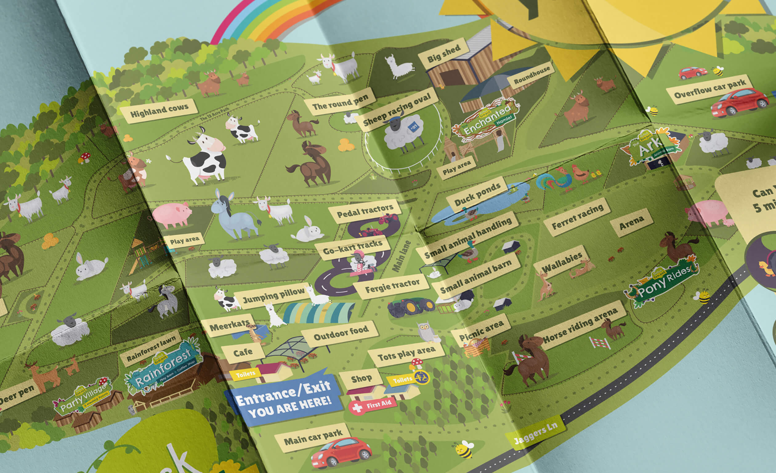 Matlock Farm Park Map