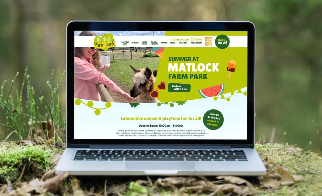 Matlock Farm Park Website