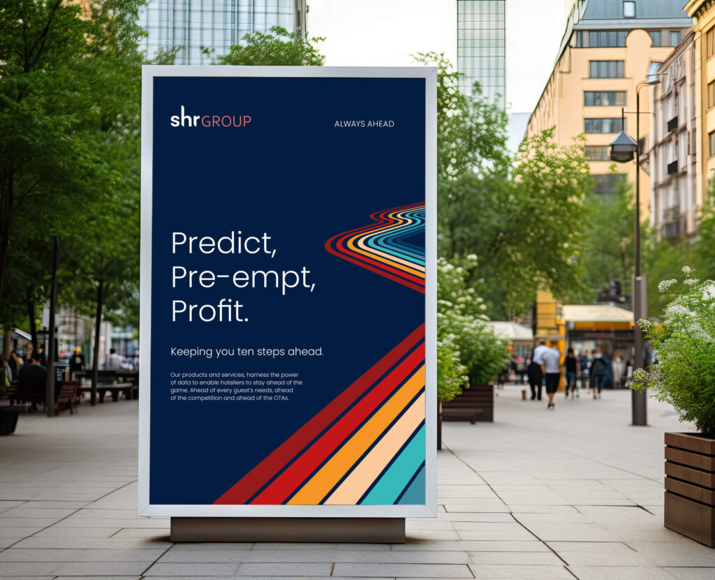 shr group advert design