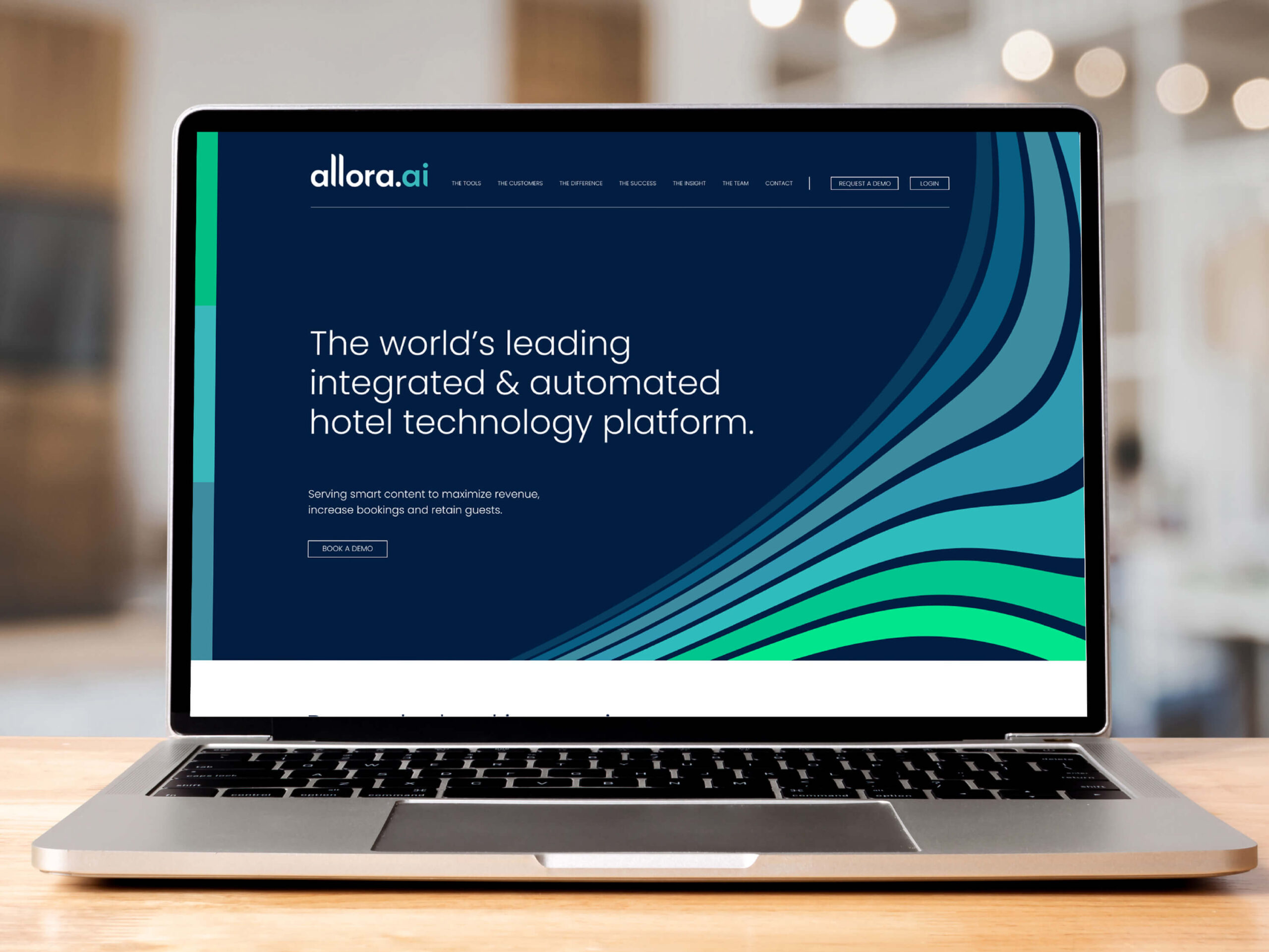allora ai website design