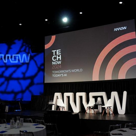 Tech Now 2024 stage