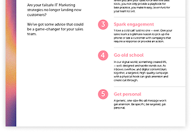 CRUSH marketing guide for IT businesses