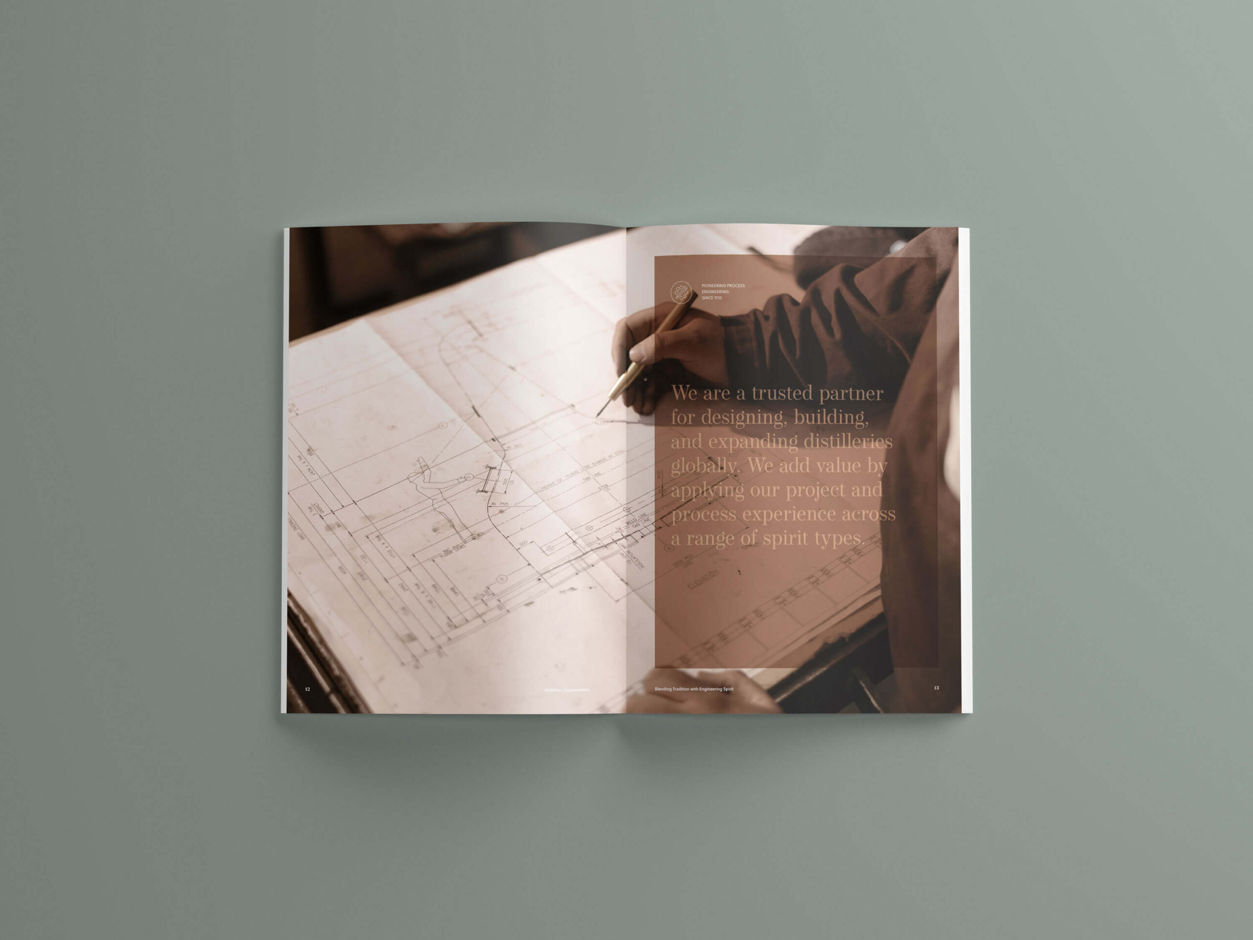 close up photo of coppersmithing engineering calculations