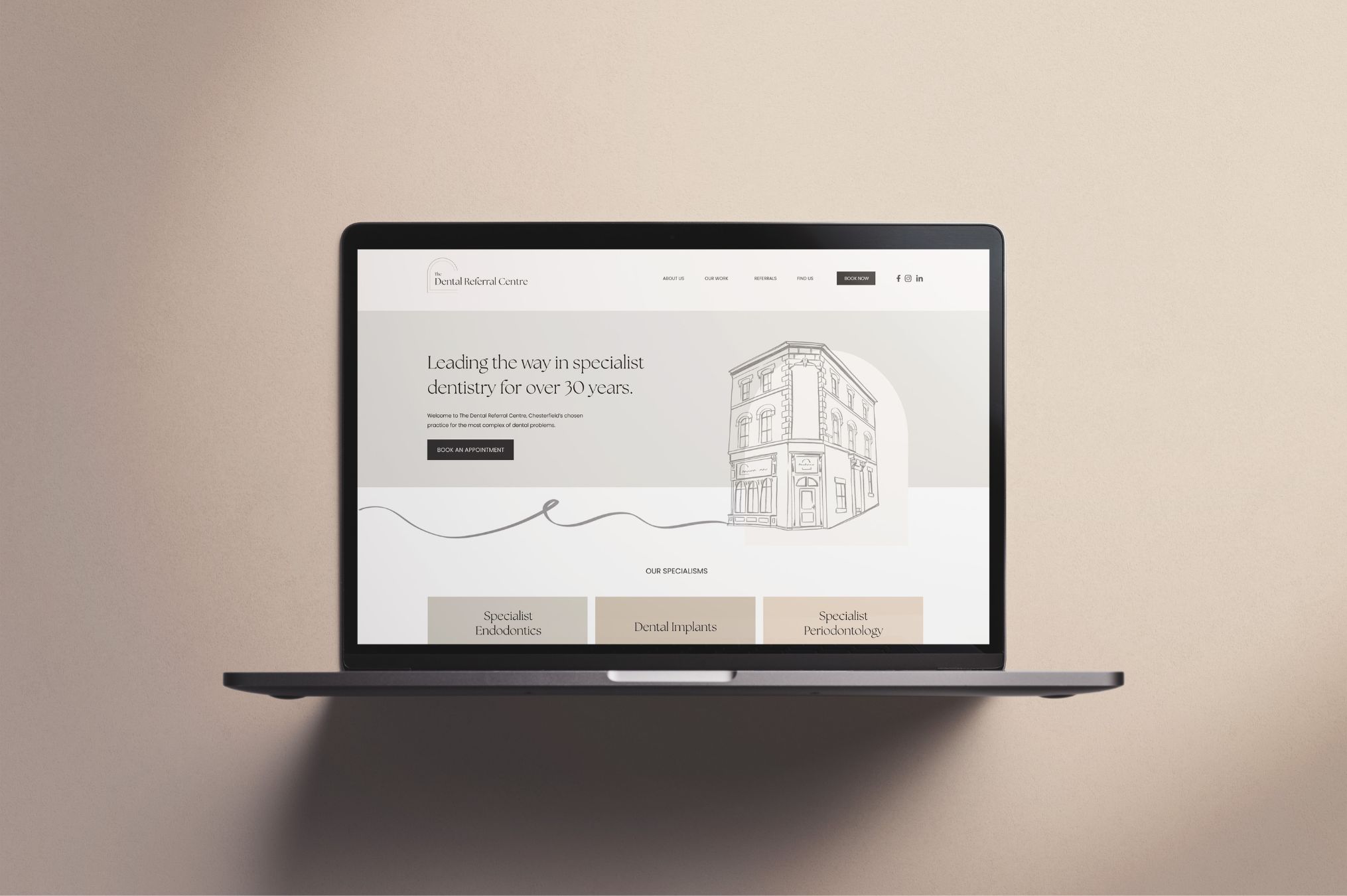 dental practice new website