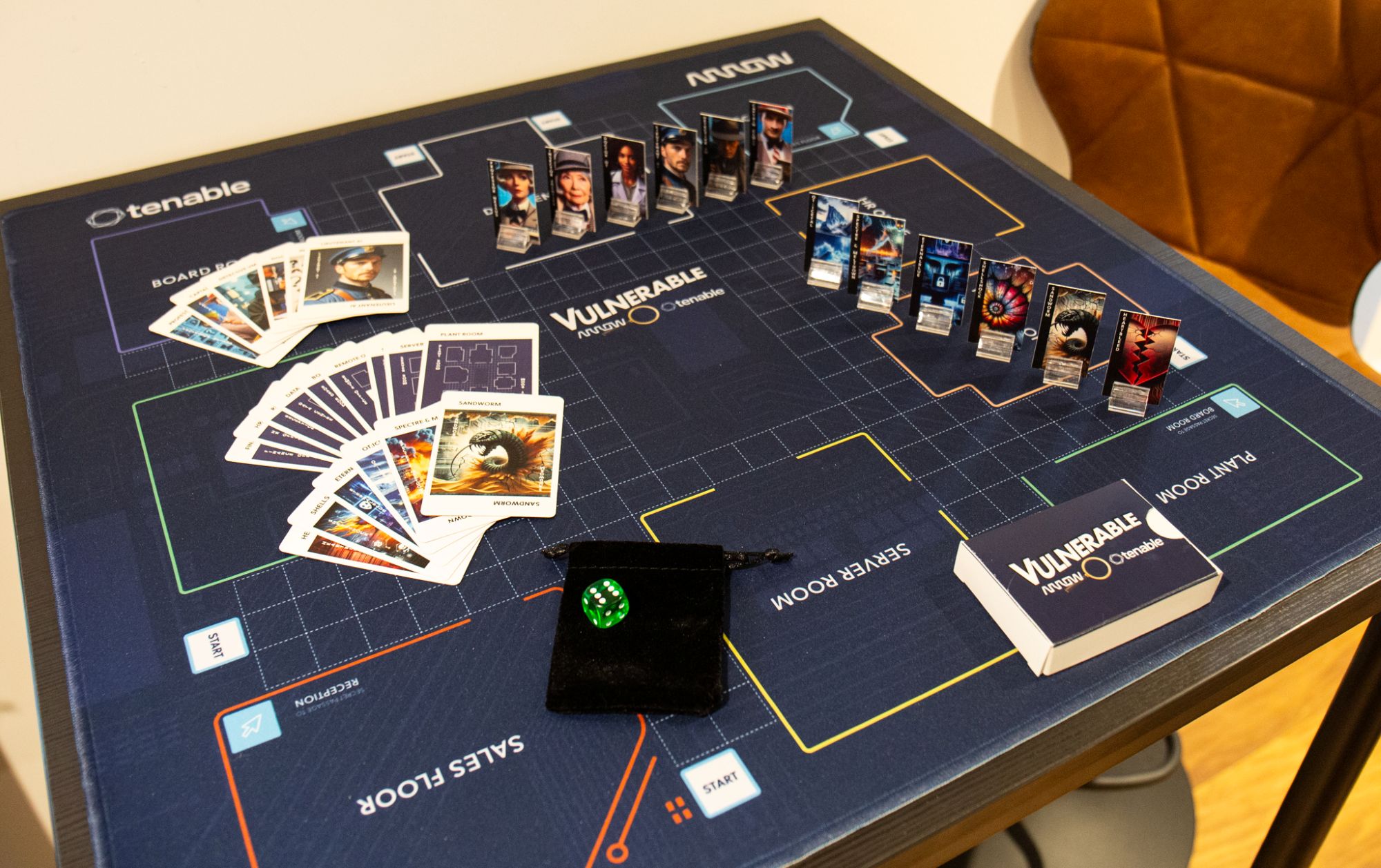 picture of Vulnerable board game by Tenable