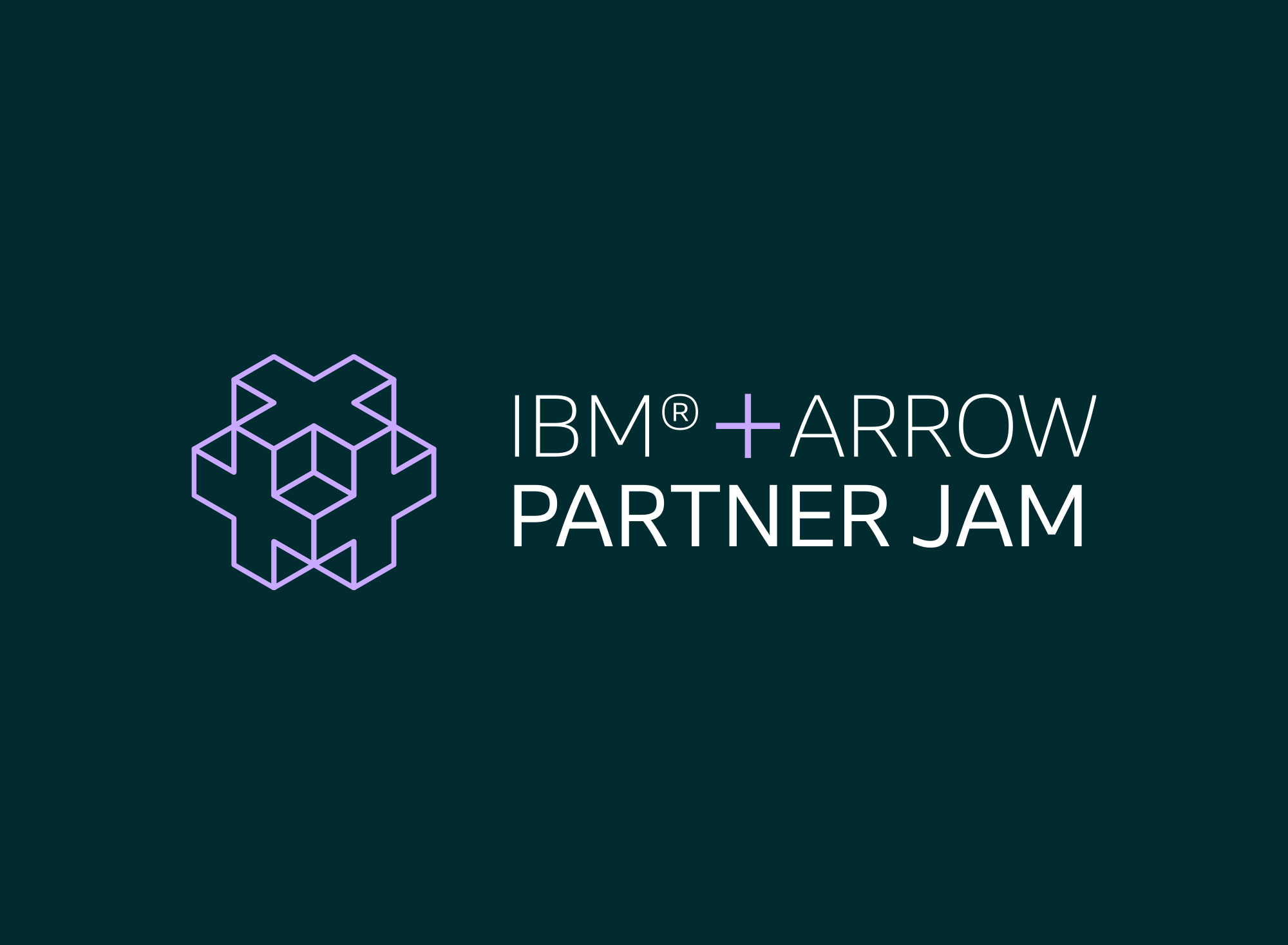 IBM + Arrow Partner Jam | Tech Event Branding | CRUSH