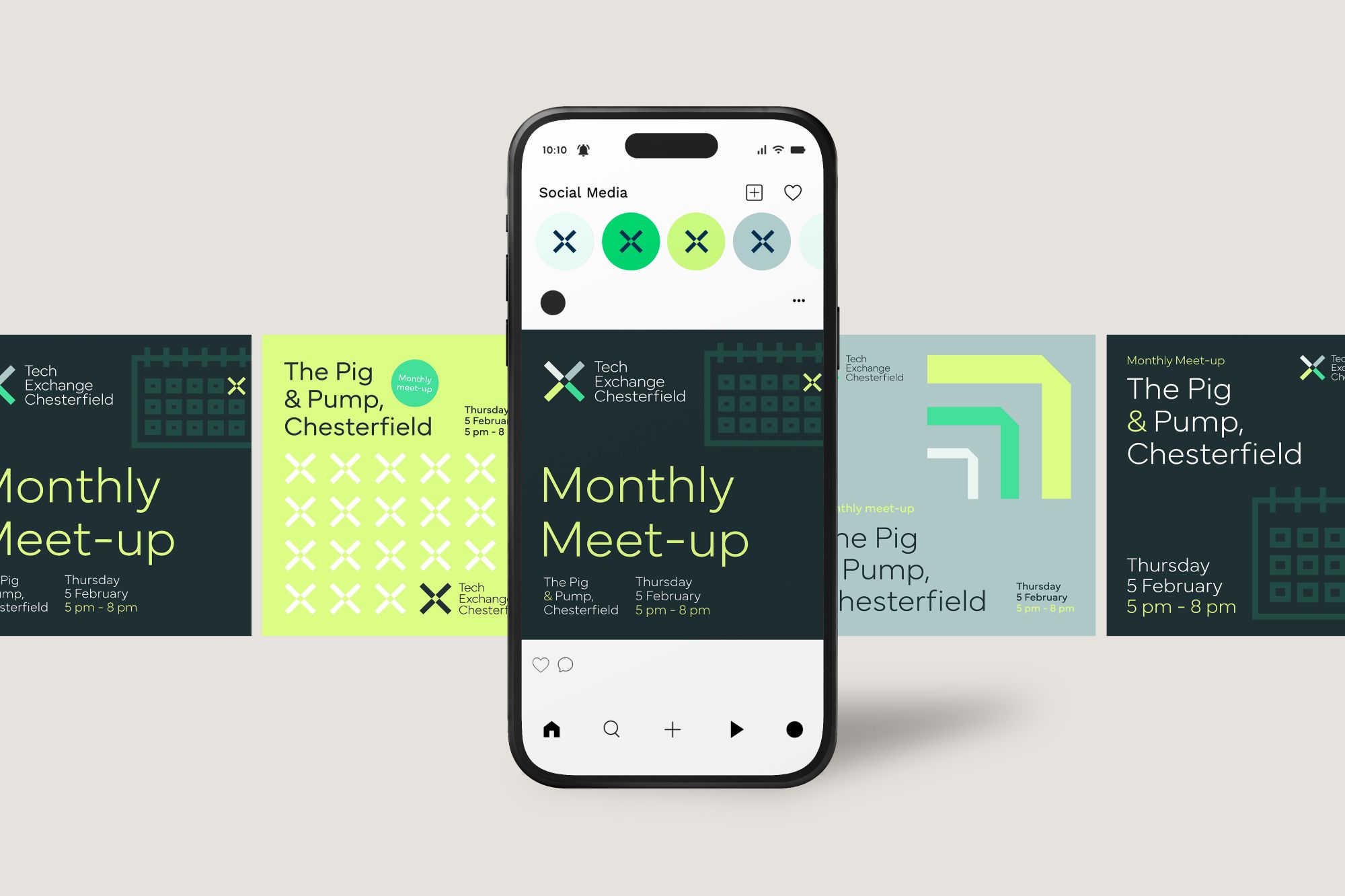 tech exchange chesterfield branding