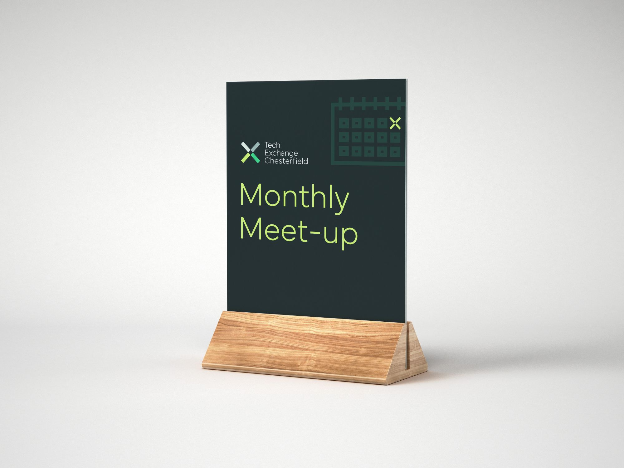 monthly meetup poster design