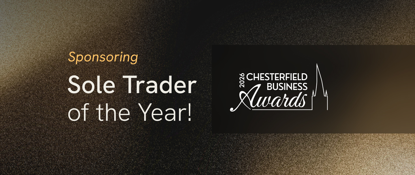 Why we’re sponsoring Sole Trader of the Year at the Chesterfield Business Awards