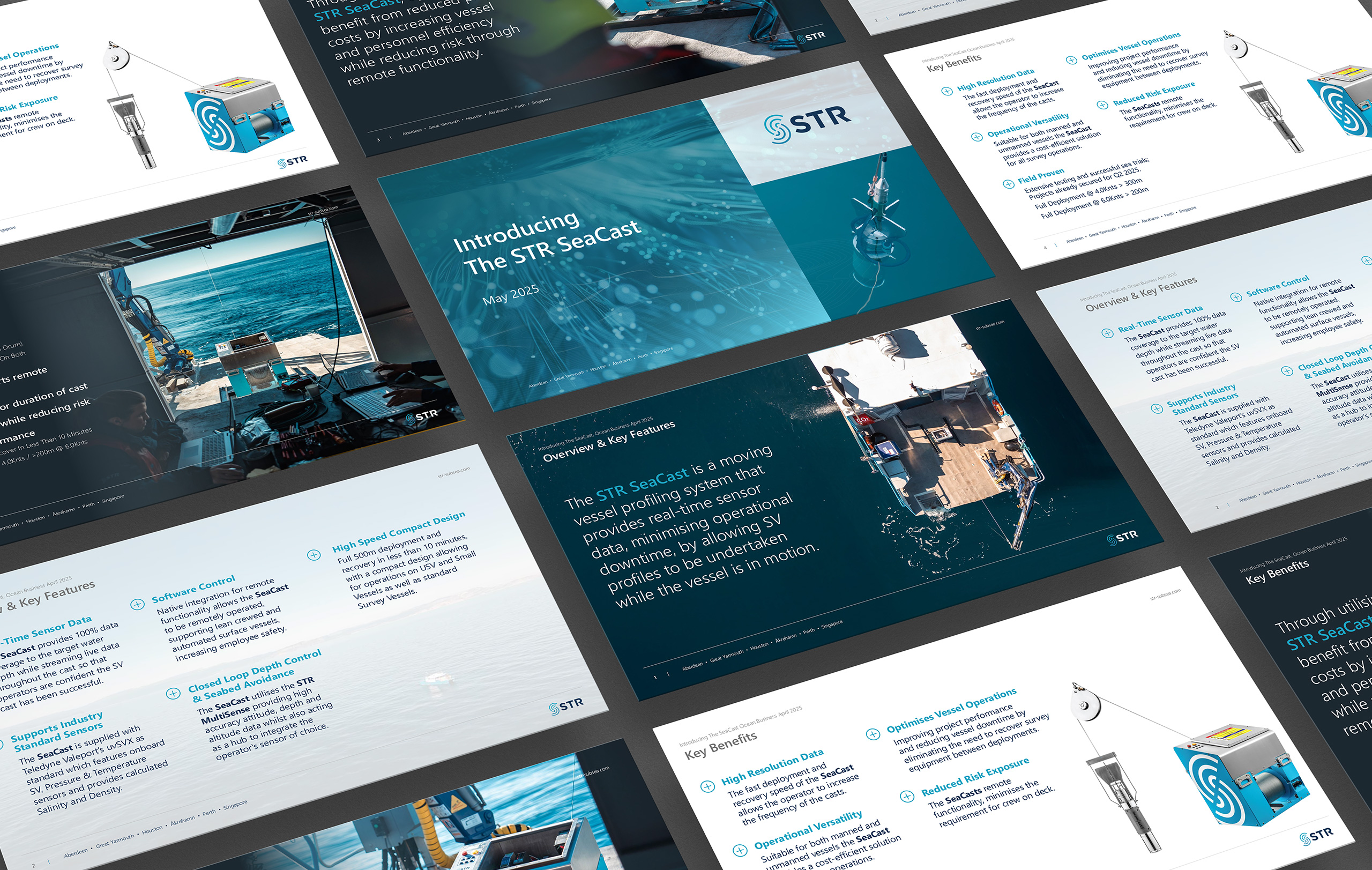 str subsea sales materials