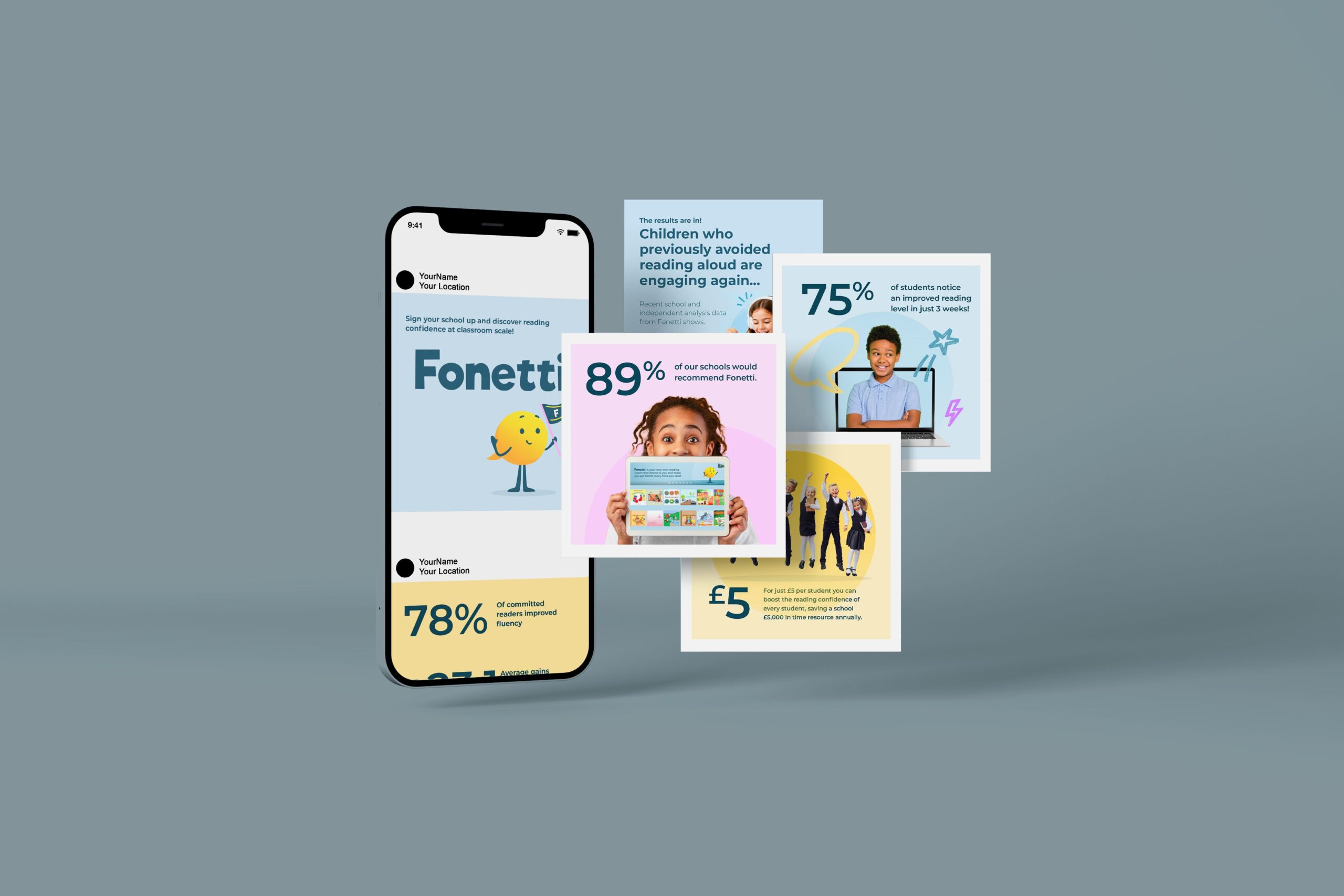 fonetti social media designs